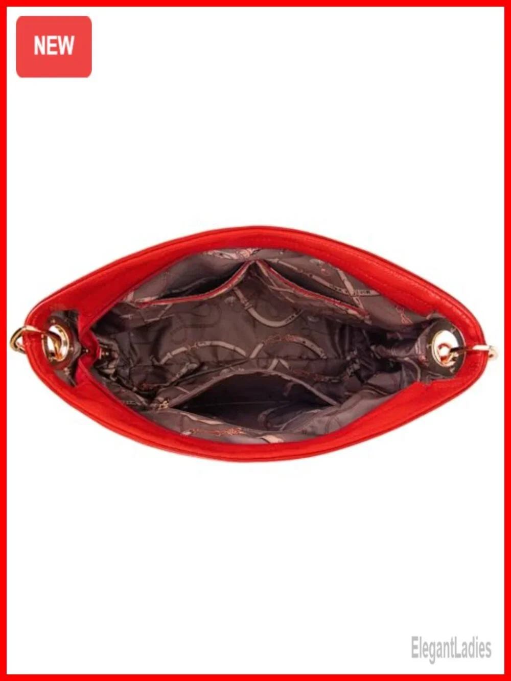 Faux Leather Hobo Bag Shoulder Crossbody Handbag